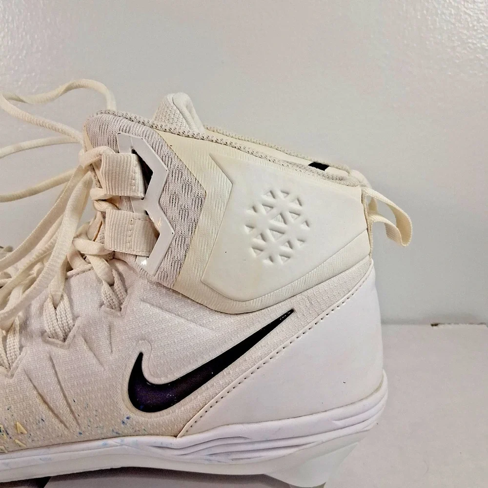 Men's‎ Nike Force Savage Pro TD Football White/black-White Us Size:13.5 preowned